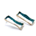Σκουλαρίκια Primal Geometry S1158 - Silver patina